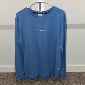 Blue Long Sleeve Tee